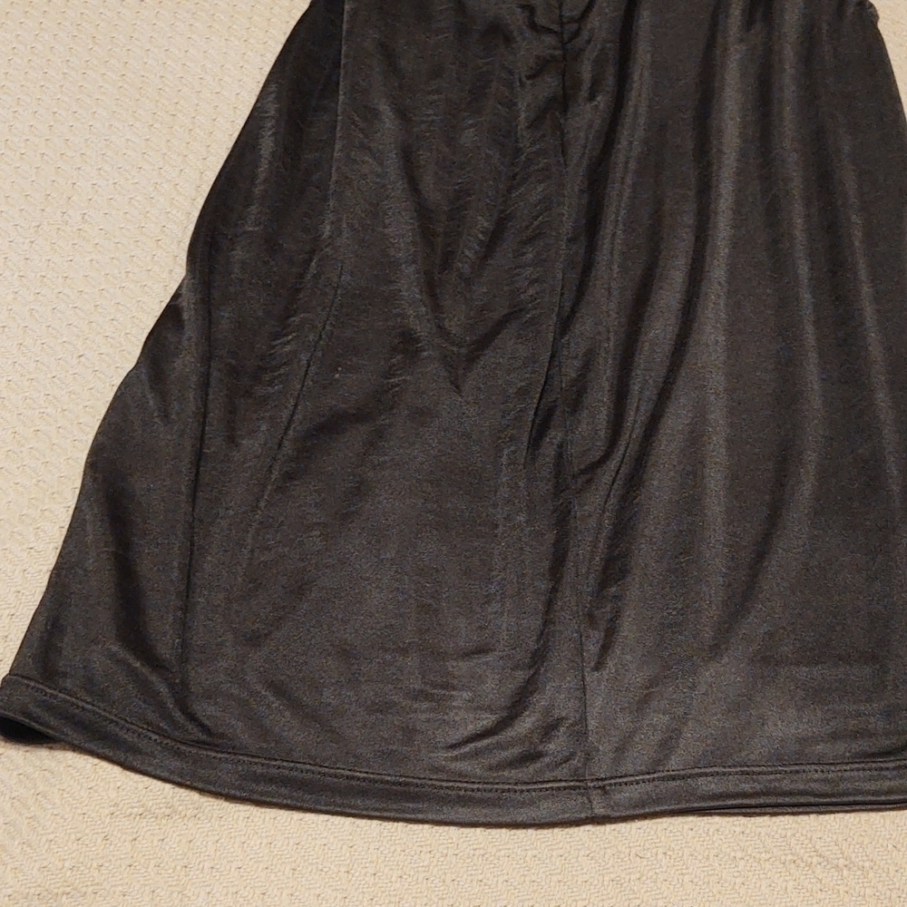 Express Gray Strapless Dress - Picture 4 of 7